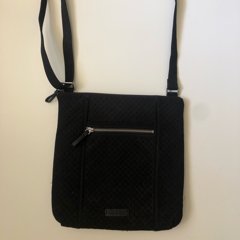 Vera Bradley black cross body purse